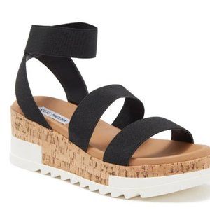 Steve Madden Belladonna Ankle Strap Wedge - Size 7 NWOT